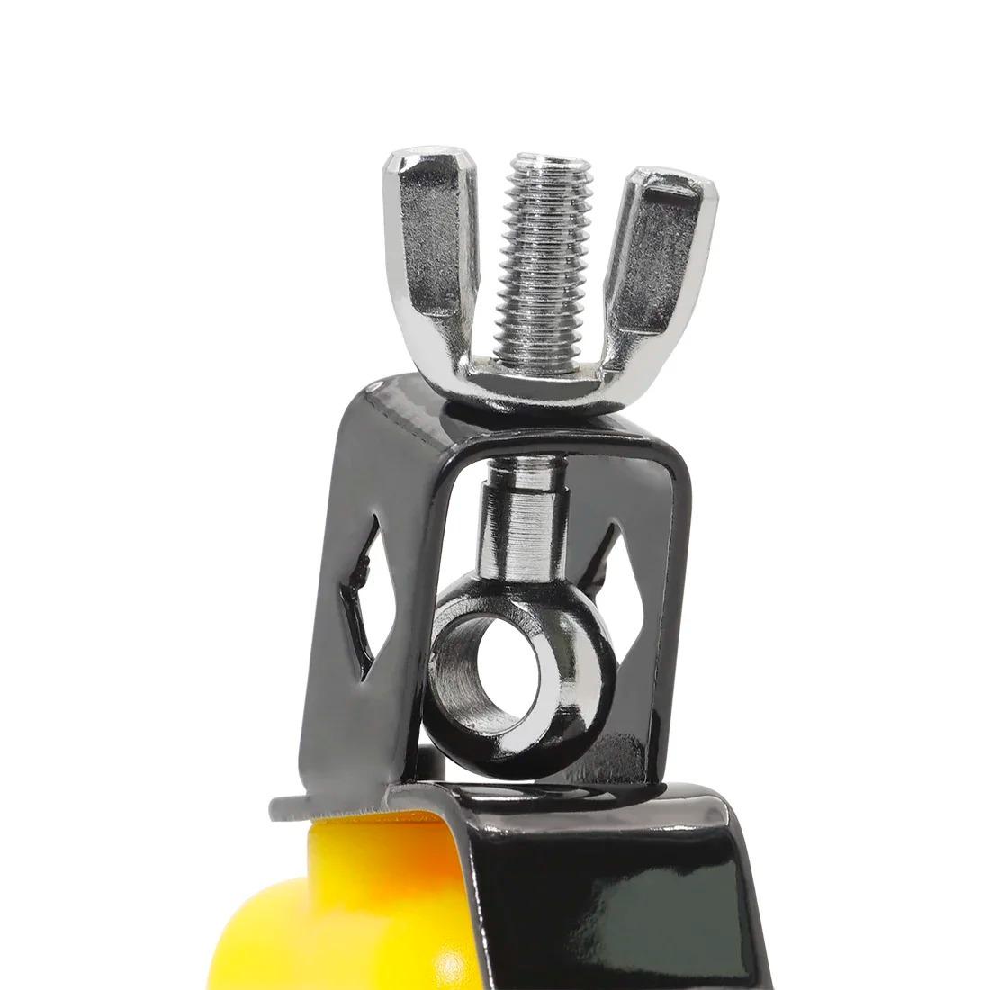 IRIN Cowbell Yellow Purple High and Low Bass Drumming and Percussion Instrument Parts and Accessories