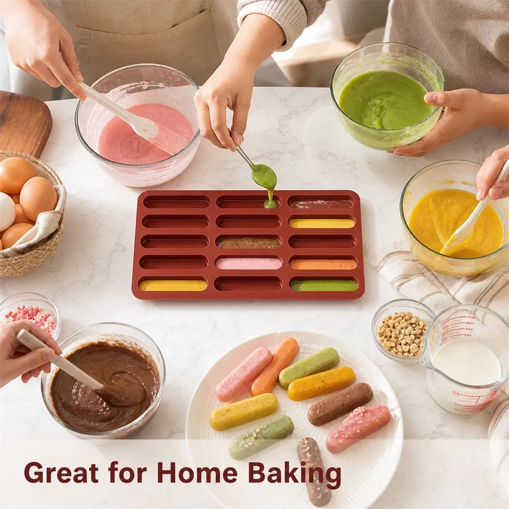 Long Cylinder Baking Mold, Essential for Parties and Afternoon Tea, High-Profile Snacks, Versatile Food Grade Silicone Mold for Cakes, Soap, Candle Making