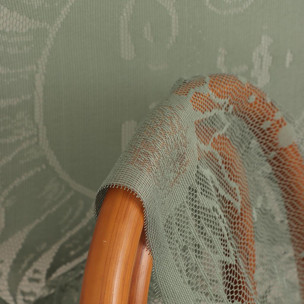 Sun & Moon Pattern Door Curtain, 1 Count Exquisite Lace Door Curtain, Home Decoration Curtain, Home Decor for Living Room Bedroom Hotel Salon