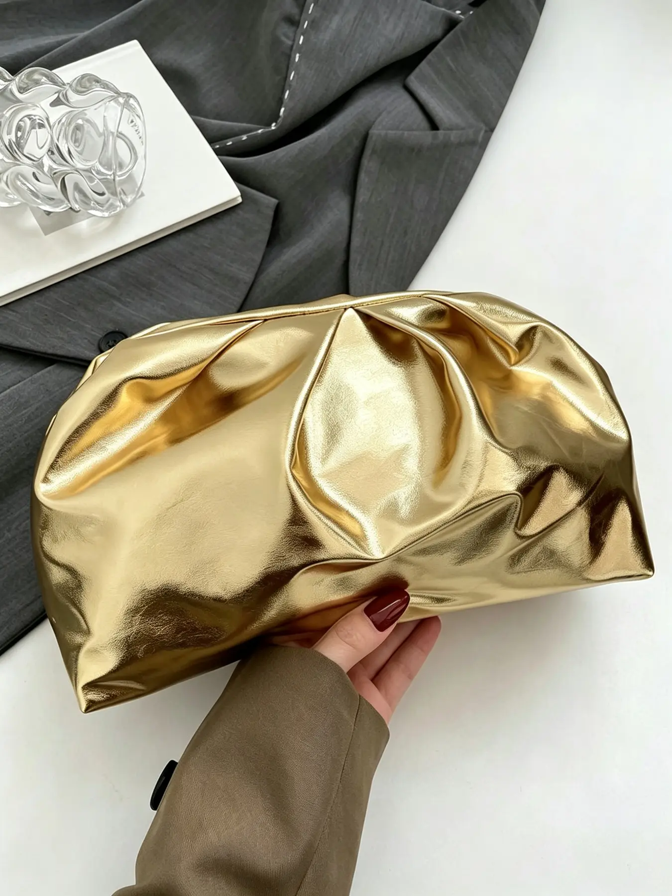 2026 New Elegant High-End Women's Handbag Daily Use Bride Wedding Accessories