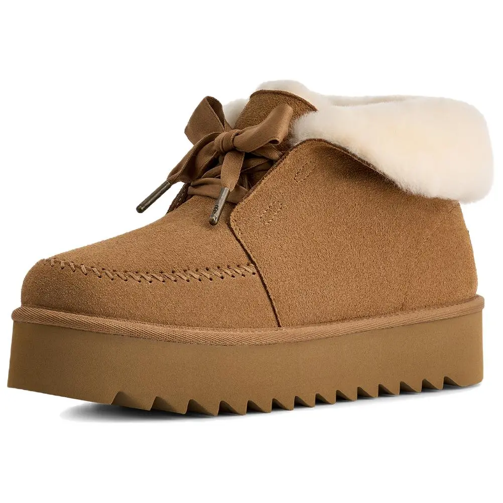 UGG Short Snow Boots Warm Simple Comfortable 1174570-CHE