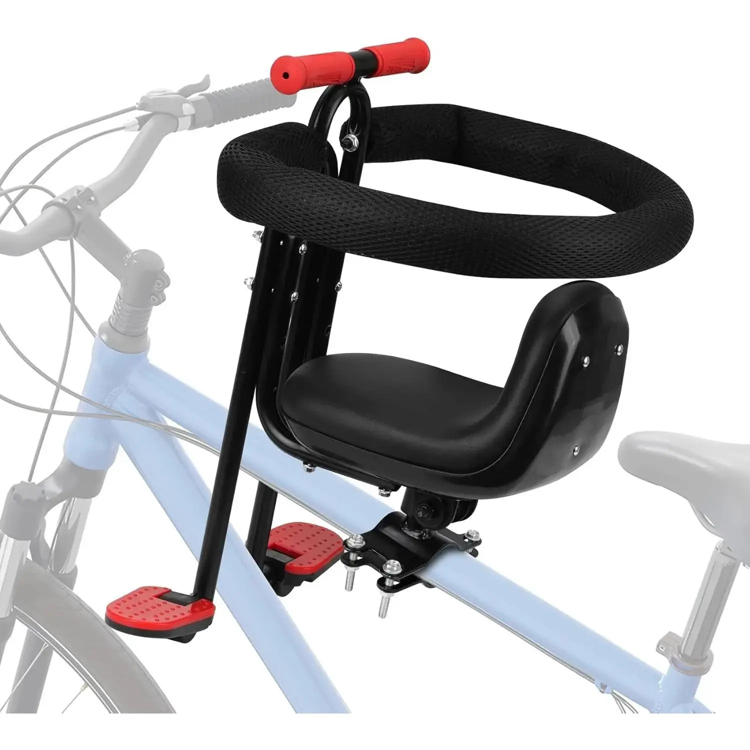 's  seat Front  Carrier  Chair for Bicycle  seat for  2~4 ,Weight 55 lbs HahZen SPORT