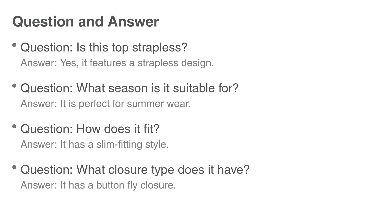 Women's Denim Button Fly Tube Top, Casual Fashion Strapless Denim Top for Daily Wear, Ladies Clothes for Summer