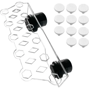 Coral Plug Holder Coral frag Rack Magnetic Holder Reef Magnets Holder for frag Racks (Coral Holder with 11 frag Plug)