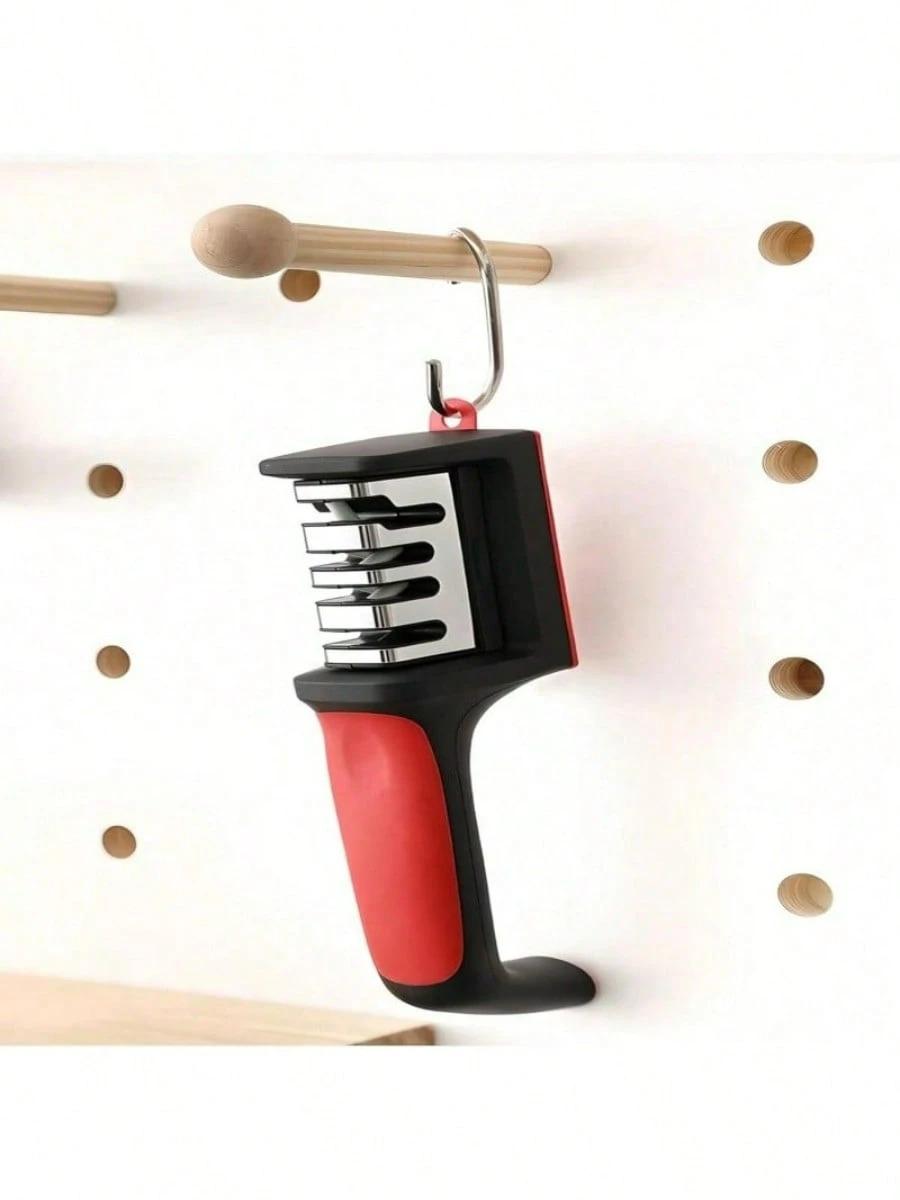 Kitchen Accessories Sharpener Three-Section Rapid Sharpening Diamond Sharpening Multifunctional Sharpening Kitchen Knife Sharpening Stone Hand-Held Sharpening,Kitchen Accessories,Cocina