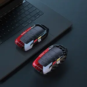 Abs Graffiti Style Car Key Cover, Compatible with Toyota Land Cruiser 200, Prado, Crown, Yaris, Hilux, Innova, Fortuner, Camry, Alphard, Previa