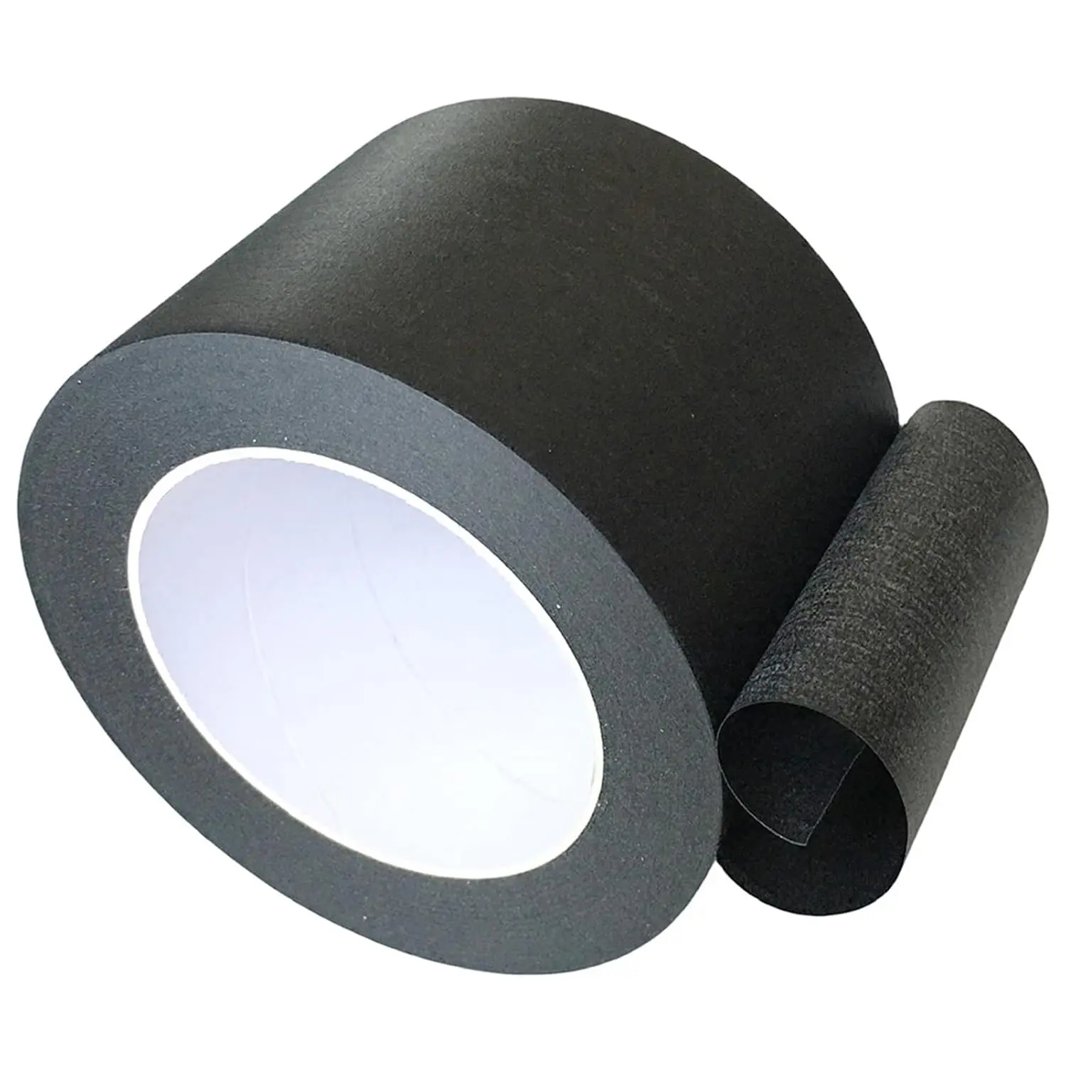 Masking Tape 3 Inch Wide, Black Painters Tape, Multi - Use Tape  Home Wall Painting, Building, School Stationery, Labeling, Edge Finishing, 3 Inches x 55 Yards