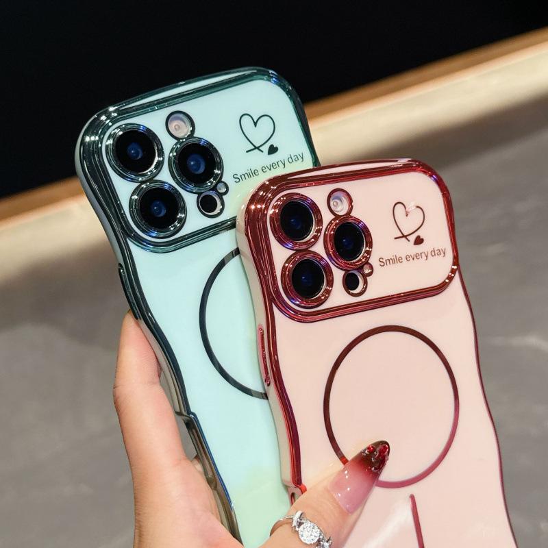 Magnetic Wireless Charge Cover Soft Cover Compatible with iPhone 16 ProMax/15/14/13/12 TPU Cover HN118