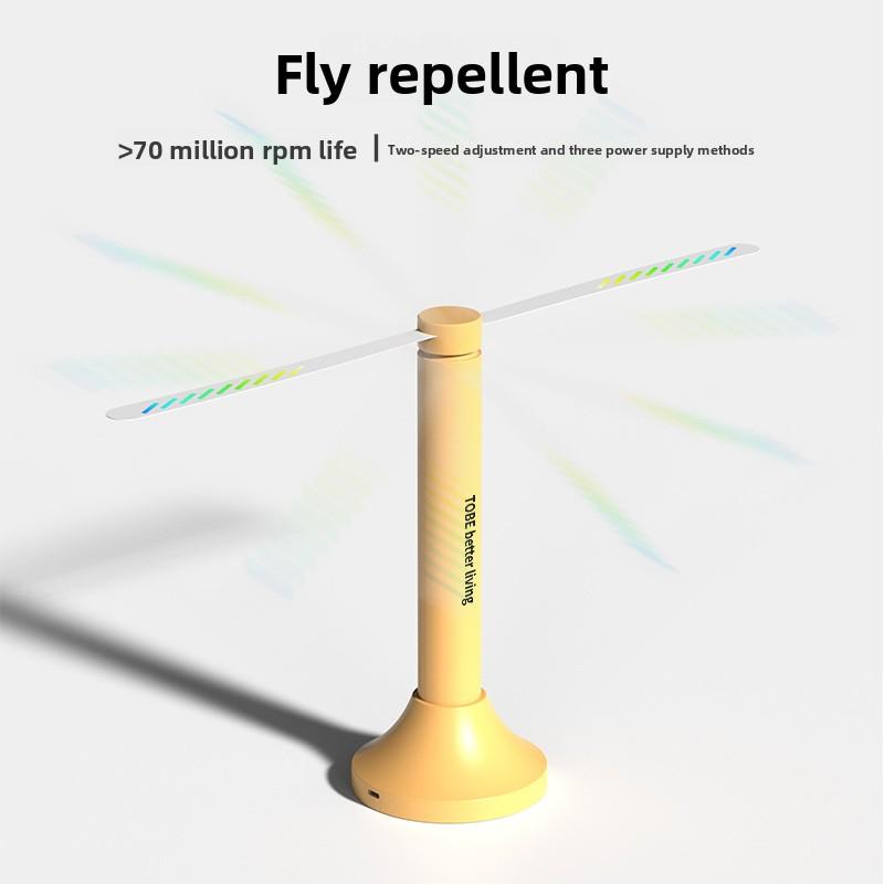 Fly repellent household restaurant sanitary speed control repellent rechargeable speed control anti-optical drive flying insect repellent artifact
