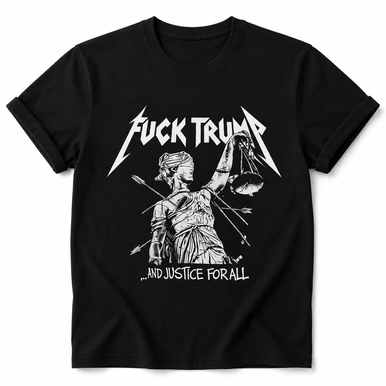 Justice for All T-shirt, Vintage Rock Shirt, Protest Shirt, Unisex Graphic Cotton Tee