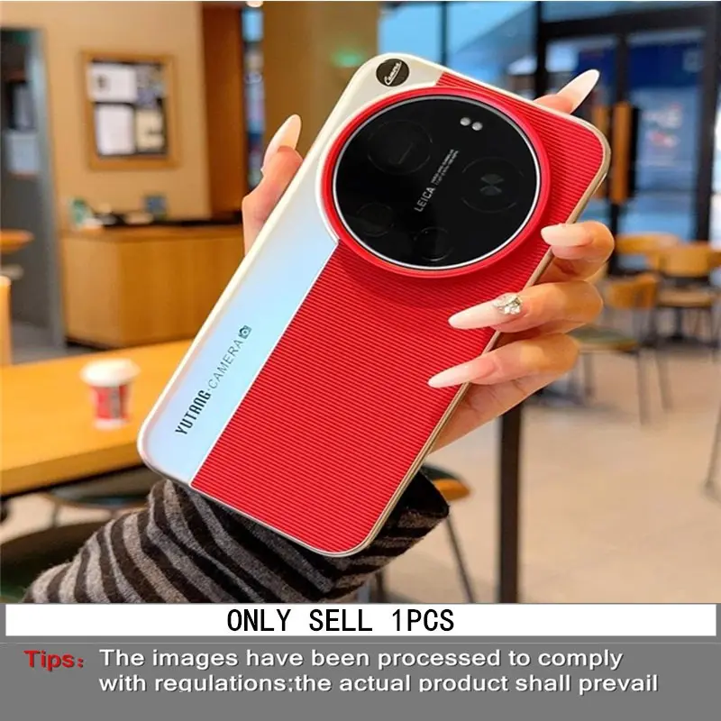 For Xiaomi 17 Ultra / 15 Ultra / 14 / 13 / 15 Pro, PU Leather Electroplated Dual-Color Phone Case, Business Style for Men, Shockproof Camera Design, Full Protection Cover, Creative Personality for Men and Women