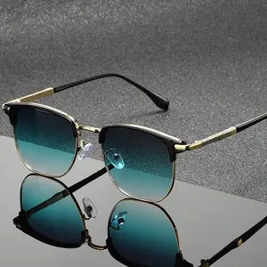 Vintage Square Sunglasses Women Men Brand Metal Frame Sun Glasses Female Eyewear Oculos De Sol for Male Female Eyeglasses