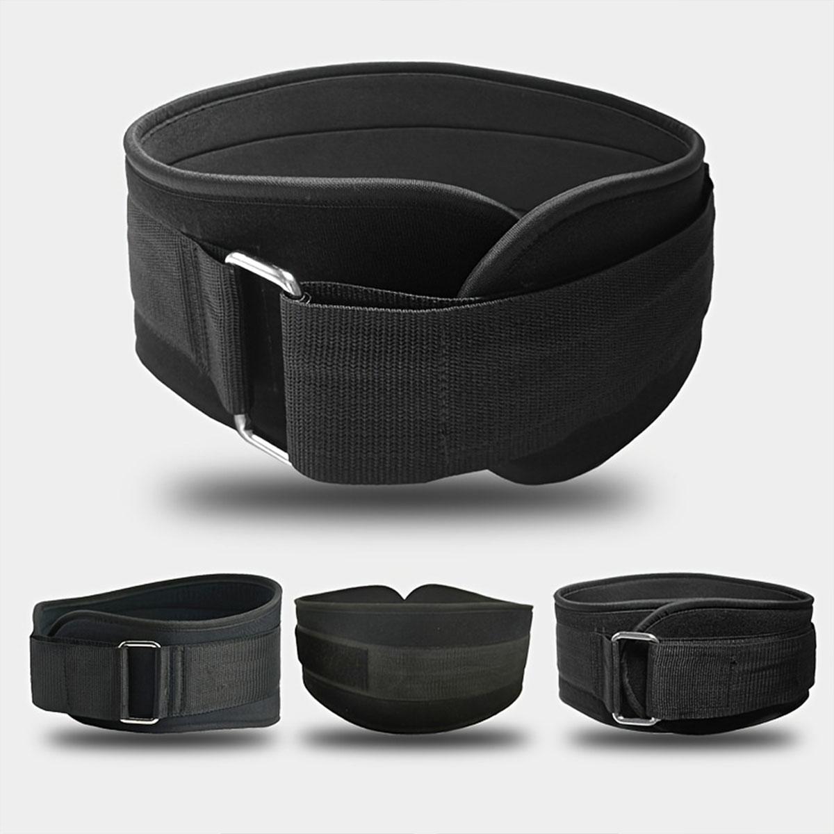 Adjustable Weight Lifting Belt, Breathable Comfortable Lumbar Support Belt, Fitness Belt for Squat, Lunge, Lift, Gym Accessories for Men & Women, Weightlifting Belt