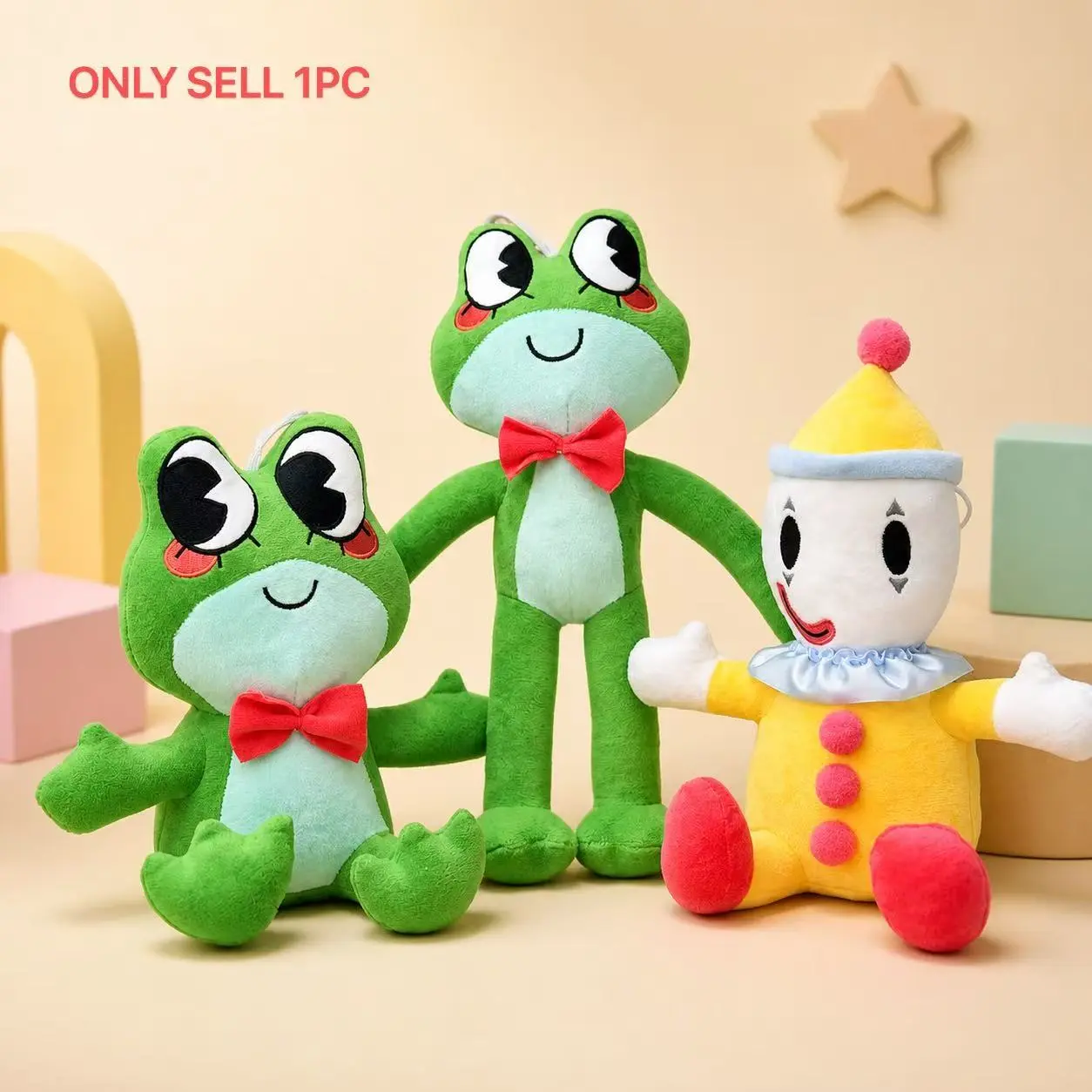 Caine Plush Toy, Digital Circus Stuffed Animal, Cross-Border Bestseller, Magical Number Circus Doll, Kids' Favorite Soft Toy