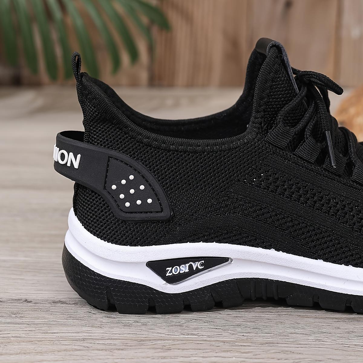 【QUAWUJIE】Women's Plus Size Wide Fit Sneakers 2026 Spring Summer New Arrival Mesh Breathable Lightweight For Ladies Outdoor Daily Wear