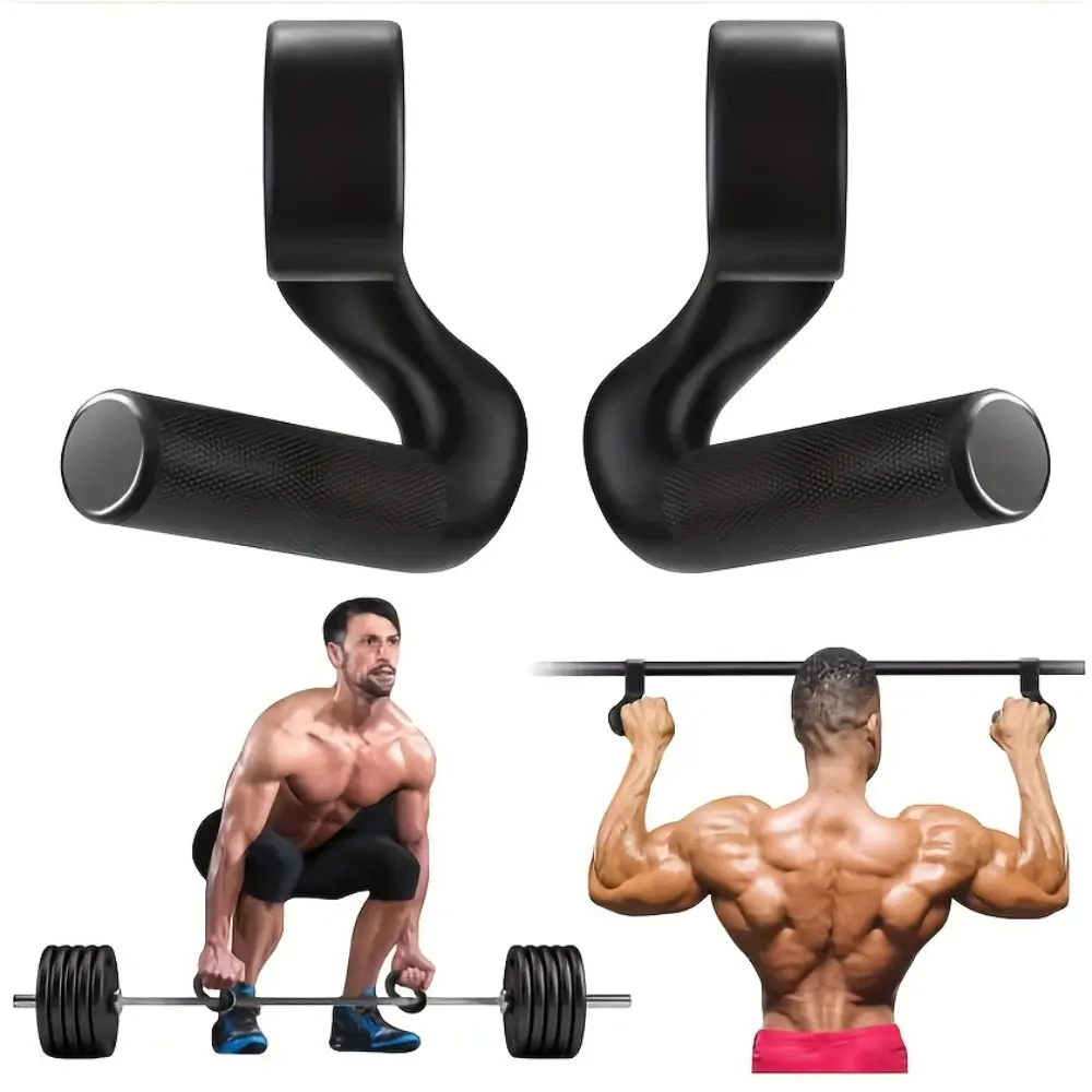 Durable Gym Pull-Up Handle, Non-Slip Texture for Pull-Ups, Deadlifts, Rowing, Back Workout, Home Fitness Equipment, Prevents Wrist Injuries, Gym Accessories