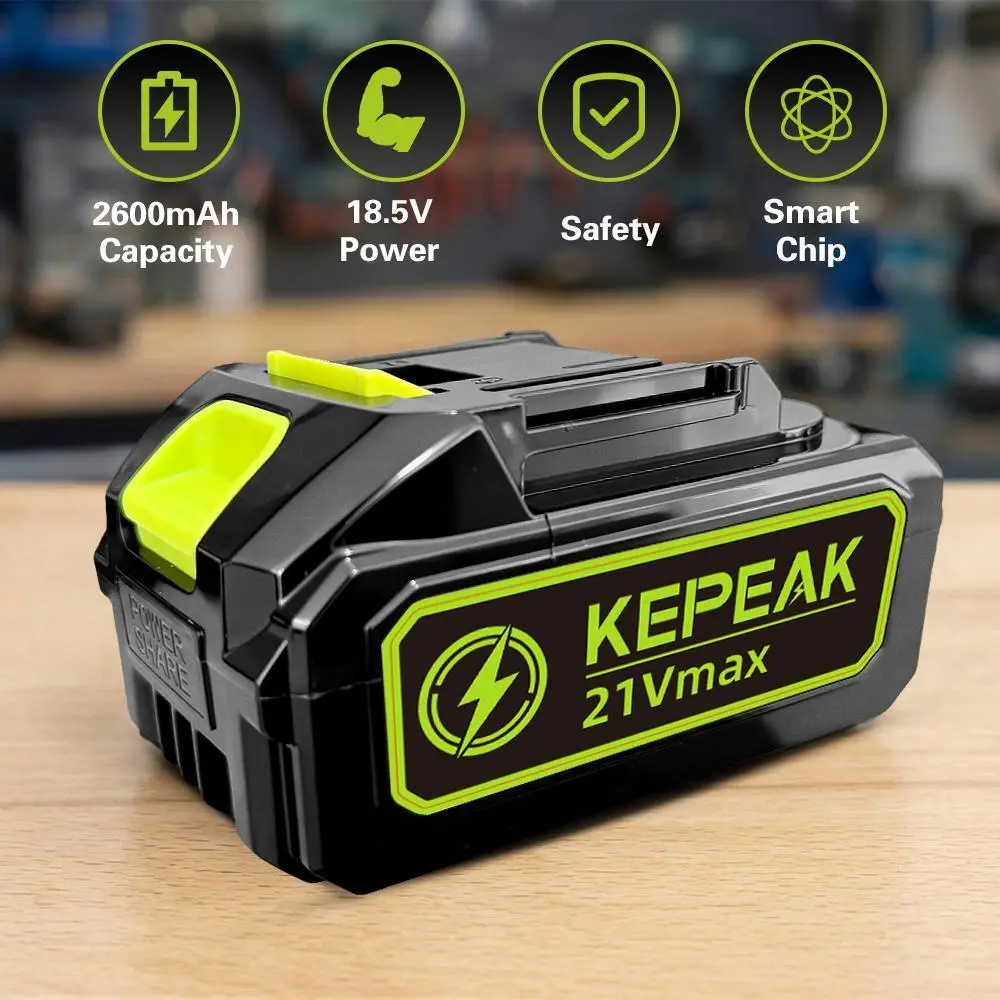 【BackToSchool】21V Max 13Ah High-Capacity Rechargeable Lithium Power Tool Battery - Durable, Heavy-Duty, High-Output Premium Replacement for 21V Cordless Power Tools, Durable Lithium Battery, Heavy Duty Battery