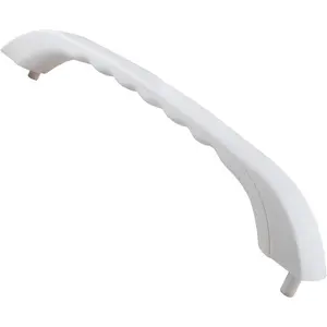 Upgraded WB15X335 Microwave Door Handle Replacement Compatible with GE General Electric Microwave White Spacemaker XL, Mounting Hole Distance 10.39in/26.4cm Replaces WB15X0335 AP2021148