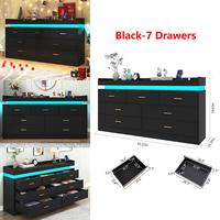 Black-(7 Drawers)