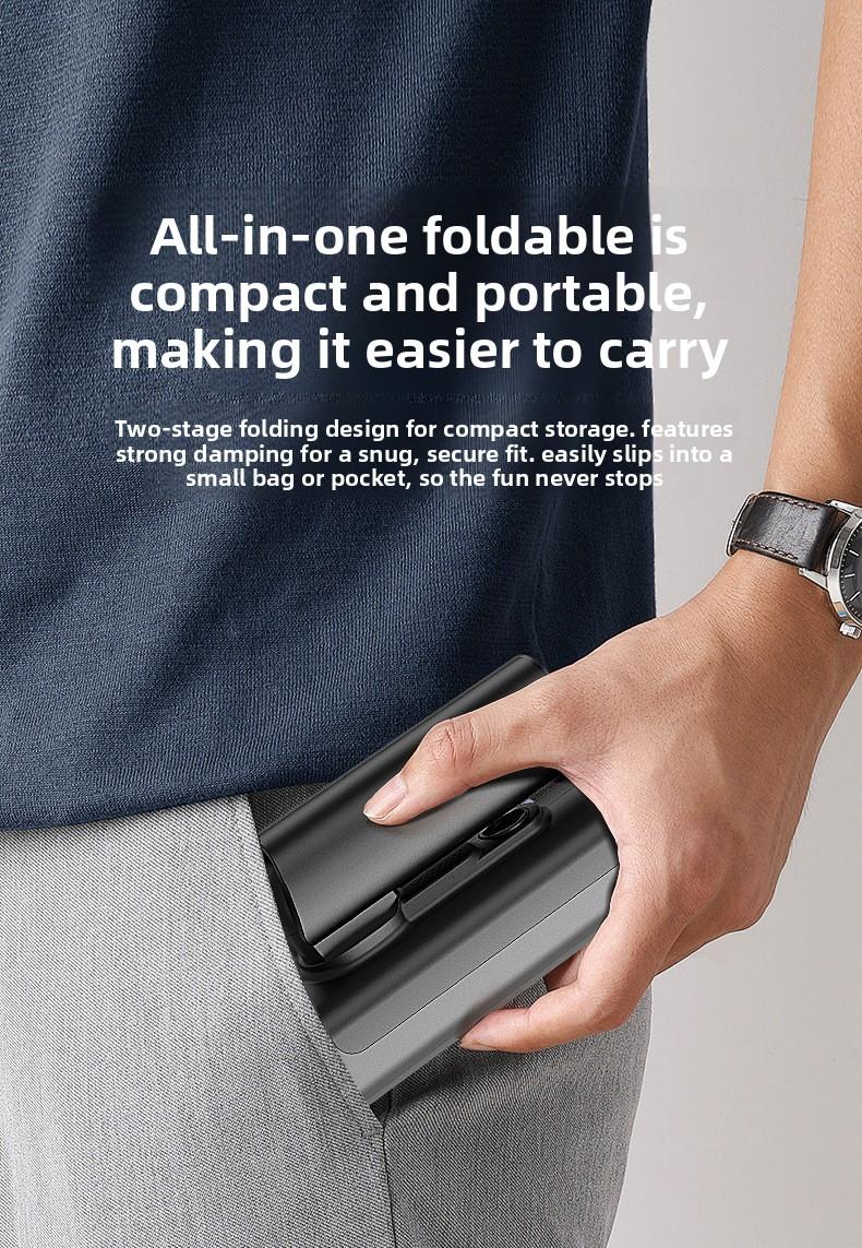 Cordless High Pressure Car Wash Gun, Foldable Portable High Power Washer, Rechargeable Lithium Battery Automatic Cleaning Gun