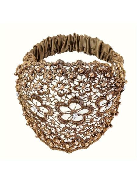 Women Bohemian Crystal Pearl Wide Hairbands Set, Elegant Design for Weddings, Vacations & Daily Wear, Perfect Hair Accessories