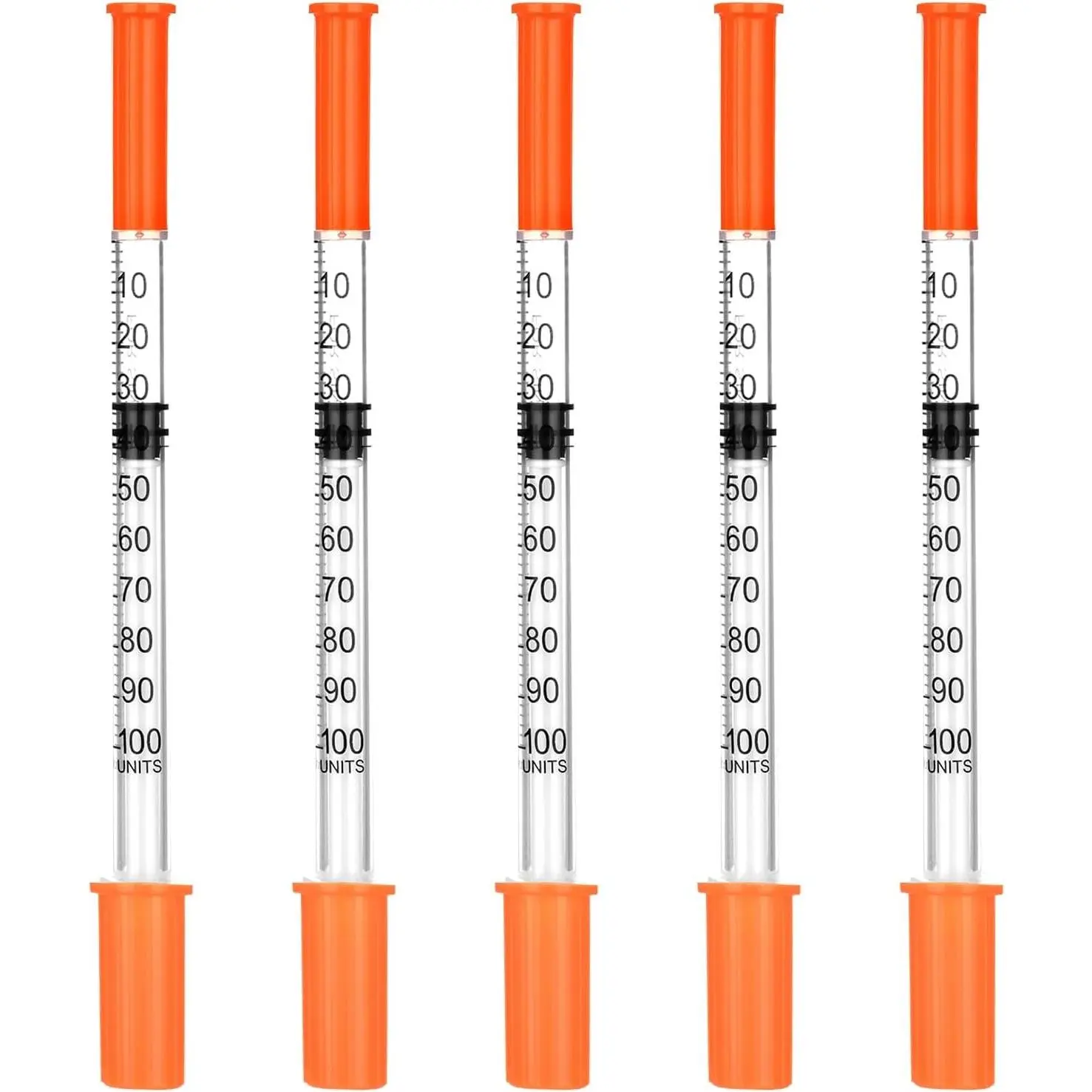 Liquid Dispensing Supplies 31Ga 1.0 cc/mL-U-100 5/16" 8mm Individually Wrapped 30Pack