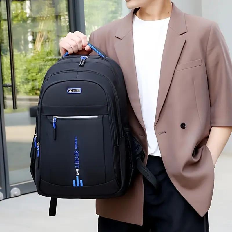 Seamless Transition Backpack for the Busy Professional Large Capacity Durable Casual Backpack for Office School and Business Trips Featuring a Dedicated Padded Laptop Compartment