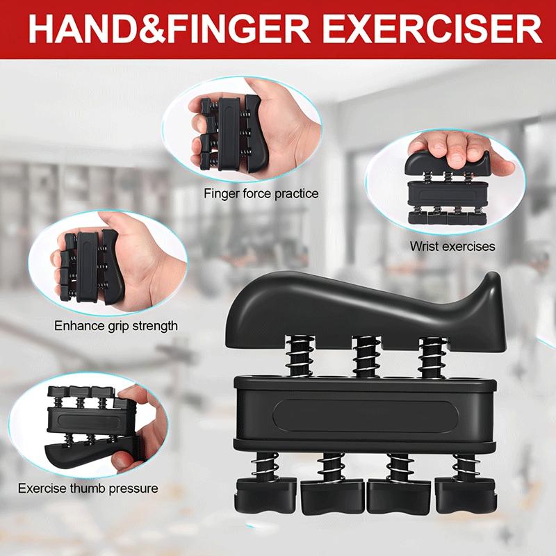5-Piece Strength Training Machine Set, Finger Exercise, Grip Strength, Hand Extension, Pressure Relief Ball, Forearm Ring, Muscle Training, Hand Grip Strengthener, Finger Exerciser, Strength Training Equipment, Home Workout Equipment