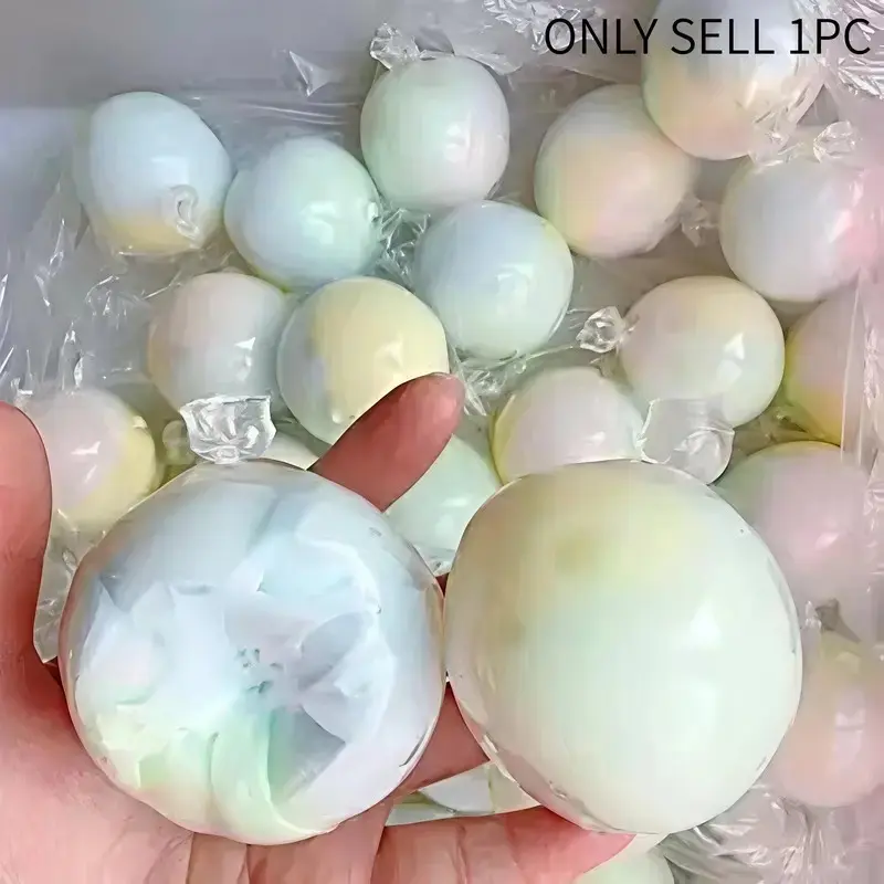 Colorful Crunchy Handmade Squeeze Toy, Voice-Activated Stress Relief, Durable Wax Leather, Ideal for Anxiety Relief, Perfect Pressure Release Tool