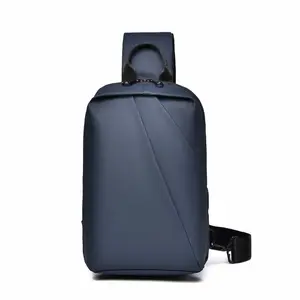Popular large-capacity wear-resistant waterproof breast bag 2025 new men's business parcel multi-functional messenger bag