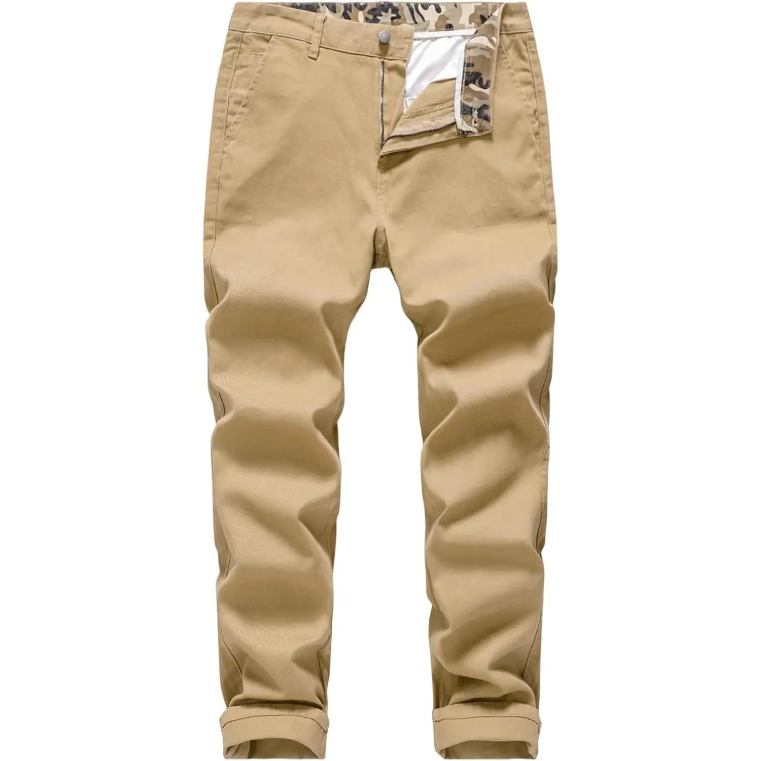 Men's Straight Casual Fashion Cotton Chino Pants