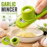 Garlic Press, Manual Garlic Press, 1 Count Multifunctional Garlic Mincer & Crusher with Handle, Garlic Presser, Kitchen Utensils, Cooking Tool