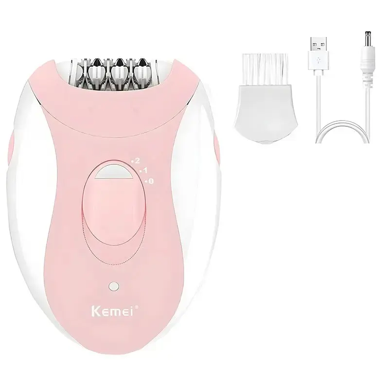 USB Rechargeable Women's Electric Hair Removal Device, Compact Portable Waterproof Epilator, Lightweight Design