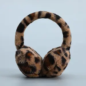Fashion Winter Ear Muffs for Women Girls Faux Fur Cute Earmuffs Fluffy Ear Warmers Foldable Ear Covers Outdoor Cycling Ski