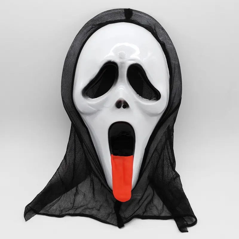 Halloween spoof trick mask adult children grim reaper mask cosplay props scream wholesale