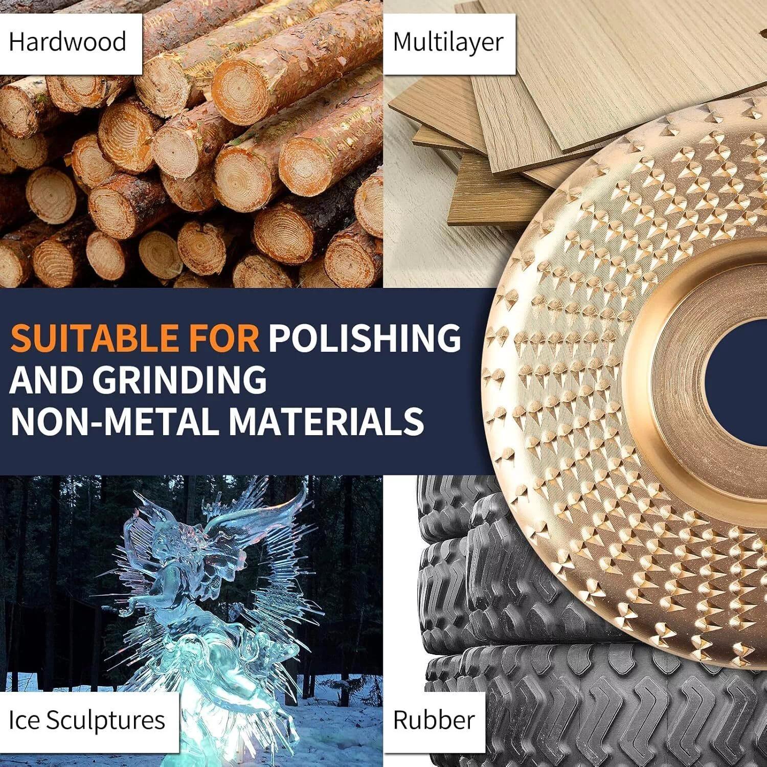3PCS 4" Grinding Wheels - Abrasive Accessories for Power Grinders, Wear-resistant Sand Discs For Wood Carving, Polishing, Derusting, DIY Handicraft, Household Metal Wood Processing Durable Grinder Replacement Parts 3PCS 4" Grinding Wheels - Abrasive Accessories for Power Grinders, Wear-resistant Sand Discs For Wood Carving, Polishing, Derusting, DIY Handicraft, Household Metal Wood Processing Durable Grinder Replacement Parts