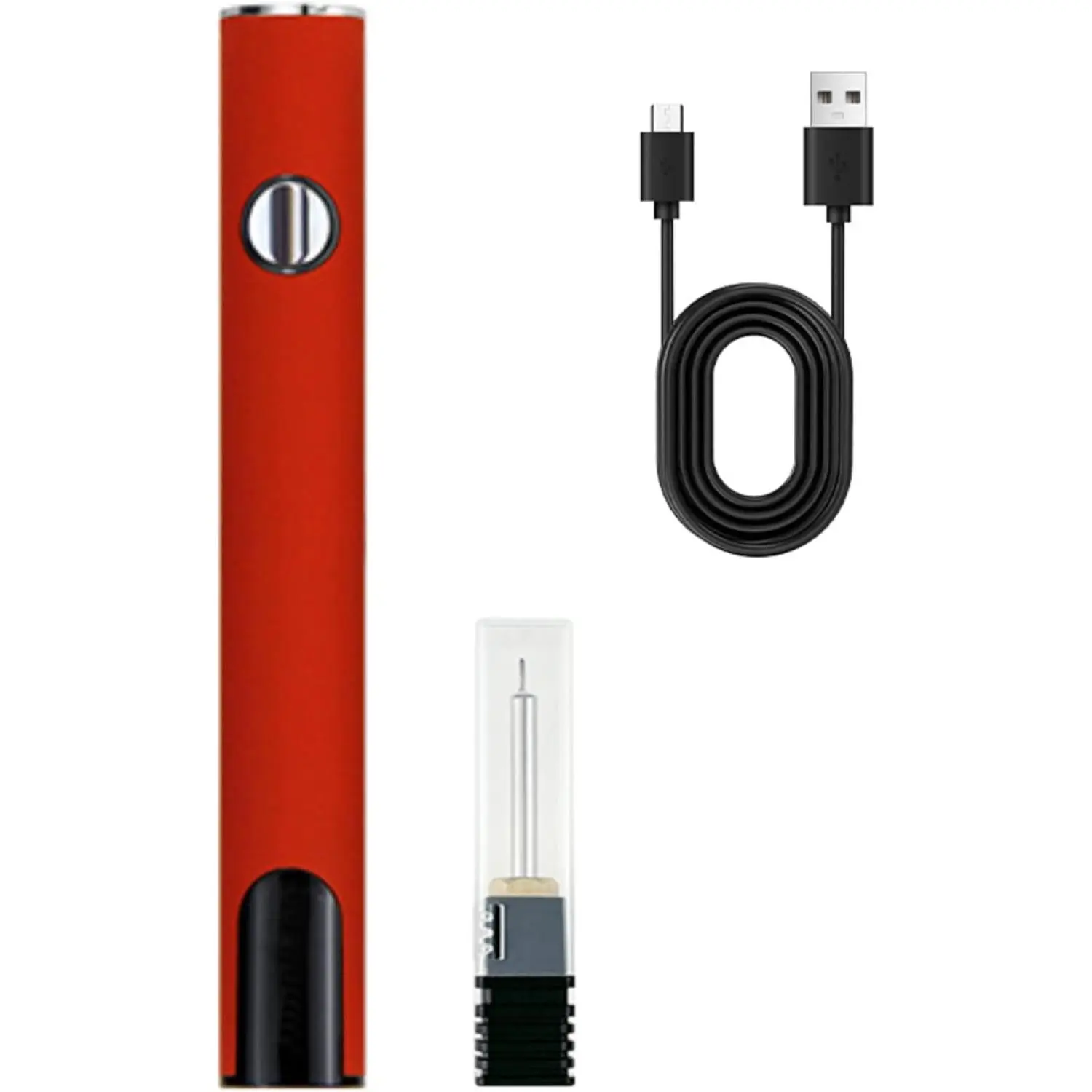 Wlizyzfhy Rechargeable Thread Burner kit,Digital Thread Zapper Tool,Burning Pen .For Beading,Leather Craft,Sewing,Weaving And Stringing,Molten Wax Carving, Wooden Board Hot Stamping (red)