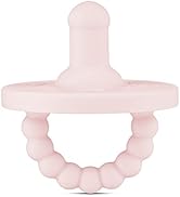 Ryan & Rose Cutie PAT Pacifier Teether (Bulb, White)