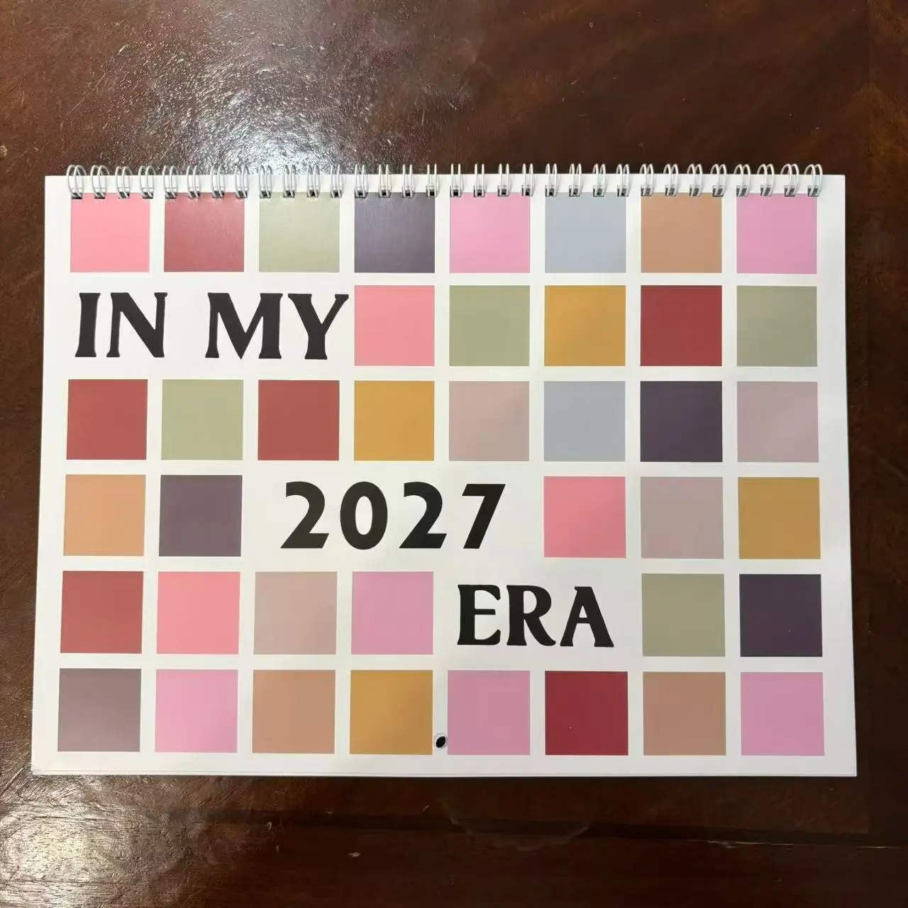 My 2027 Era Wall Calendar, Tour Date Planner, Music Inspiration, Aesthetic Lyrics Design, Perfect Gift for Fans, Wall Decor