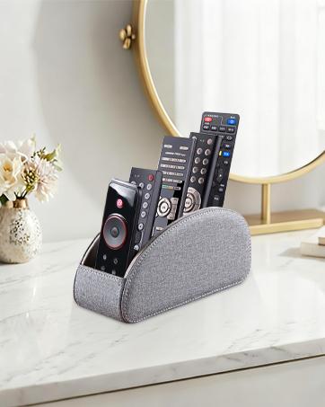 TV Remote Control Holder with 5 Compartments,Pu Leather Remote Caddy/Box/Tray Bedside Table Desk Storage Organizer for DVD, Blu-Ray, Media Player, Heater Controllers and Cosmetics Office Supplies TV Remote Control Holder with 5 Compartments,Pu Leather Remote Caddy/Box/Tray Bedside Table Desk Storage Organizer for DVD, Blu-Ray, Media Player, Heater Controllers and Cosmetics Office Supplies
