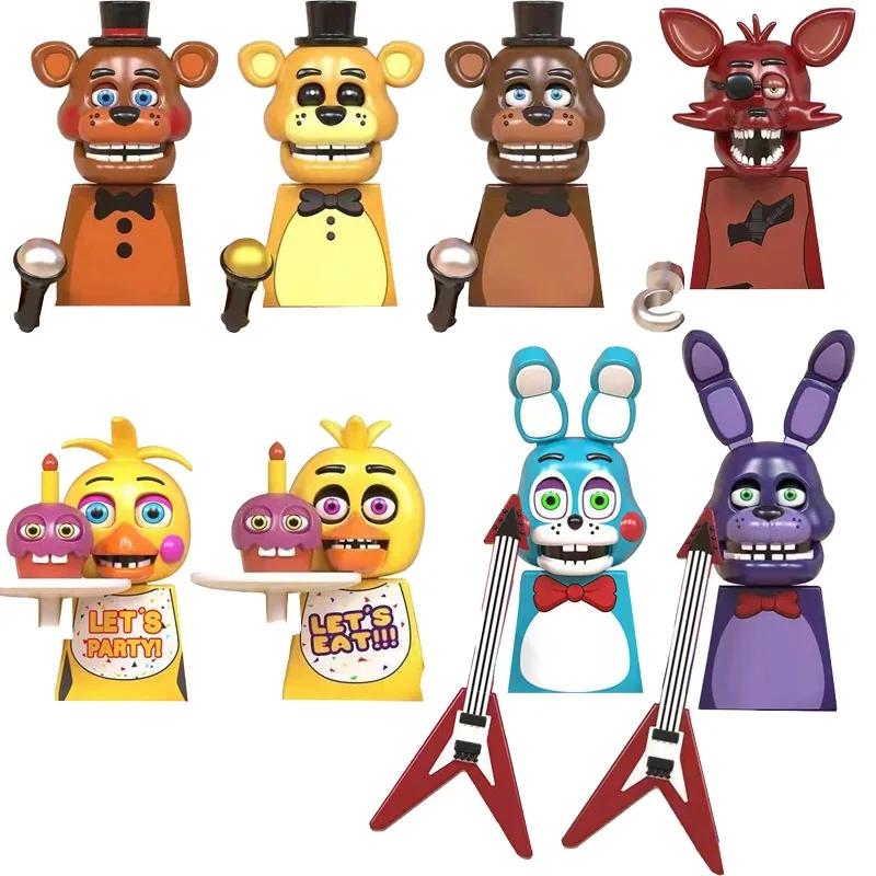 Anime Cartoon Model Bricks Horrible Thriller Mini Compatible Assemble Puzzle Toy Building Blocks Gifts