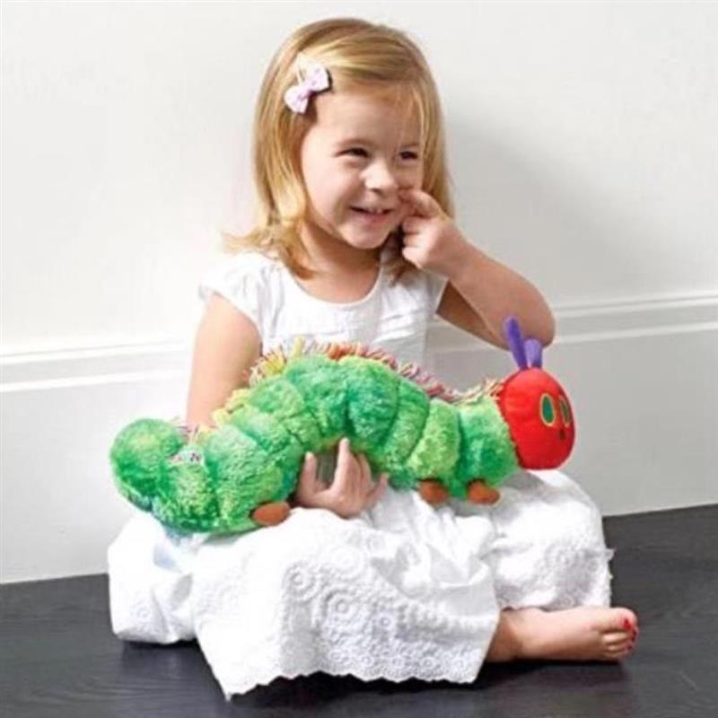 22CM Caterpillar Soft Toy Green Cotton Caterpillar Plush Animal Dolls Lovely Very Hungry Creative Gift For TOY Home Decoration