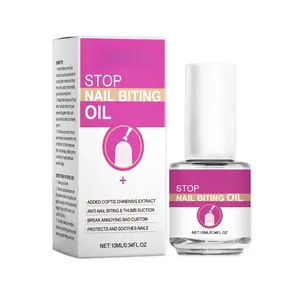 Kids Bitter Nail Deterrent with Bitter Melon Extract, Bitter Almond Oil & Grape Seed Oil, Nail Care Solution for Children