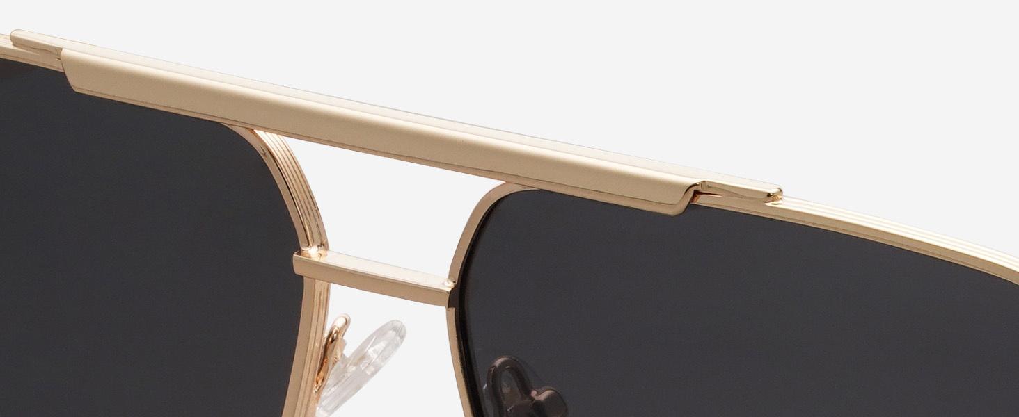 Polarized Oversized Square Sunglasses Retro Vintage Shades DUCO Retro Oversized Square Order the best-polarized  main image 3