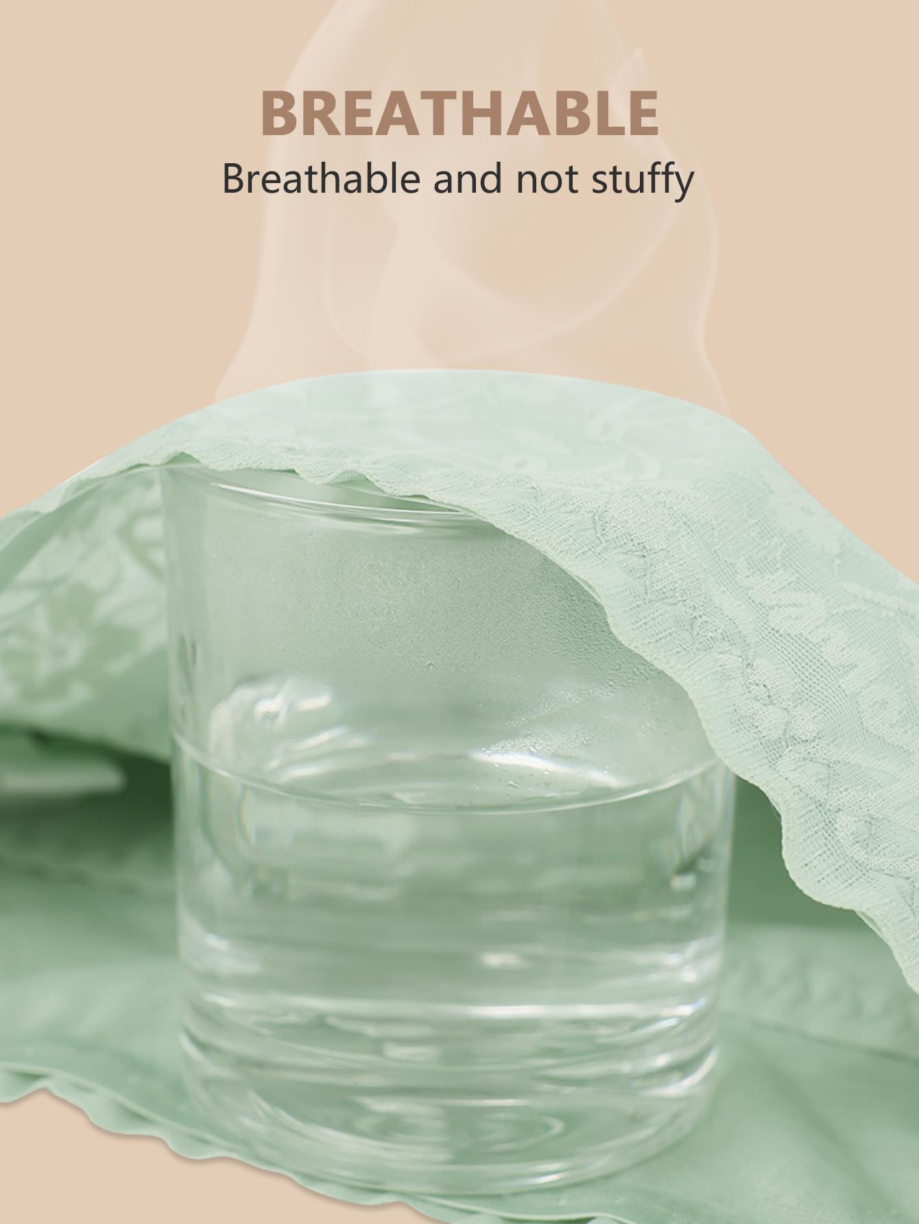 QUASTI 8PCS High-Waisted Lace Seamless Printed Briefs for Women, Breathable Soft Stretch Panties, High Elasticity Full Coverage Underwear, Fashionable Elegant Comfortable Everyday Lingerie Set for Ladies and Girls, S-XXL SpringStatements