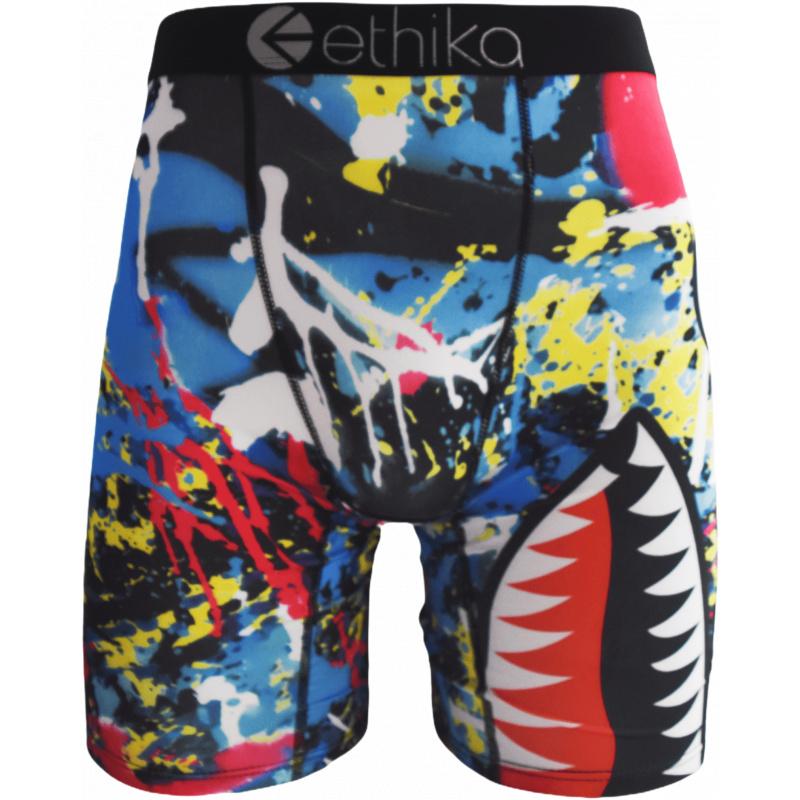 5Pcs/3Pcs Men's Printed Boxer Briefs - 90% polyester, 10% spandex, Breathable Moisture-Wicking, Soft Comfort, Anti-Chafing, Plus Size S-XXXL for Daily Wear