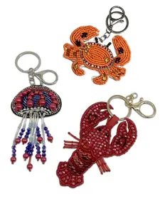 Ocean Lobster Crab, Fresh Seafood Delicacy, Perfect for Gourmet Dishes, Ideal for Parties & Gatherings, High-Quality Marine Cuisine, Jellyfish, Jellyfish Keychain, Cute Keychain, Trendy Cute Keychain, Keychains Cute