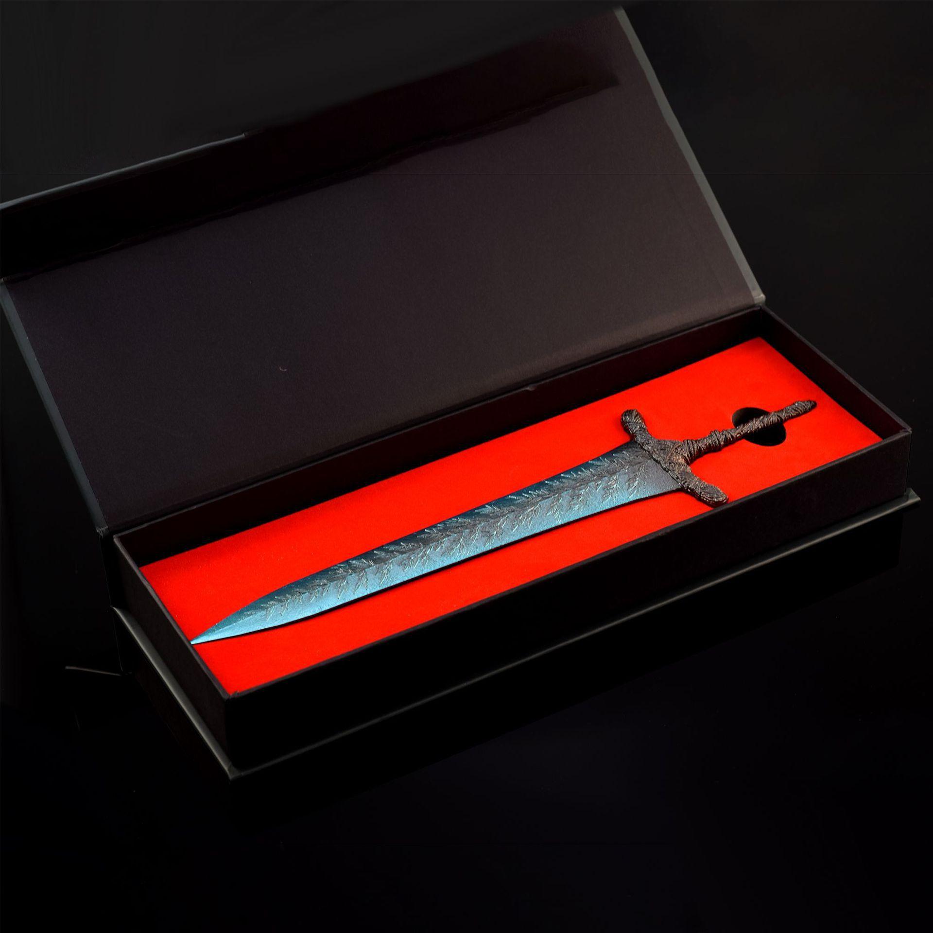 Elden Ring 30CM Full Metal Craft Statue Gift Box Edition - Premium Collectible Figure Desk Decor for Gamers