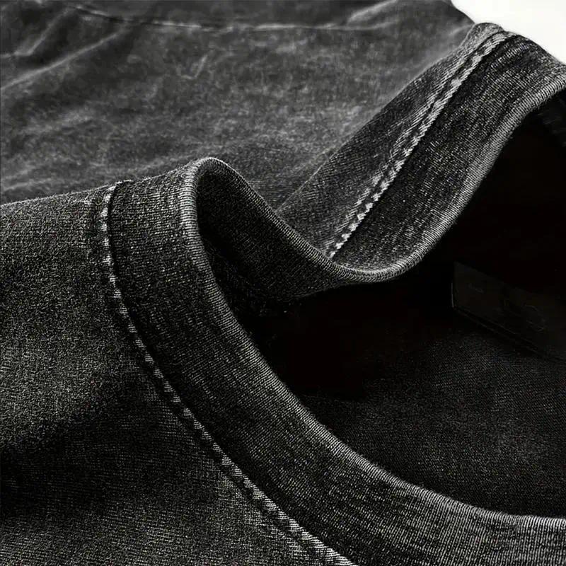 Retro Heavy Limited Naruto Nine Tails Ver3 - Naruto Anime Double Printed Vintage  Washed Tee Unisex Oversize Anime Manga Washed Heavyweight Cotton T-shirt, Anime Lover