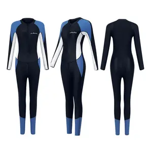 Full Body One Piece Jellyfish Suit Plus Size Women UV Protection Quick Dry Long Sleeve Pants for Professional Snorkeling Surfing
